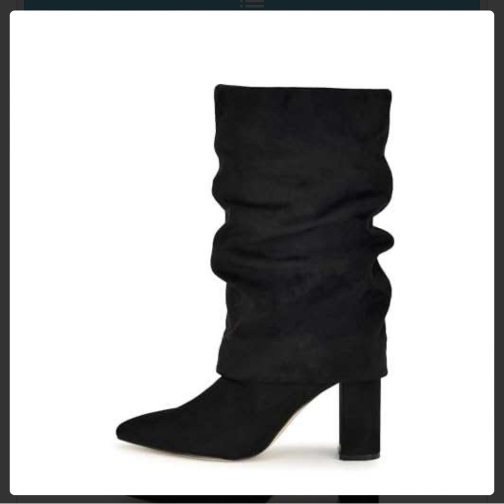 Black Suede Women's Boots
